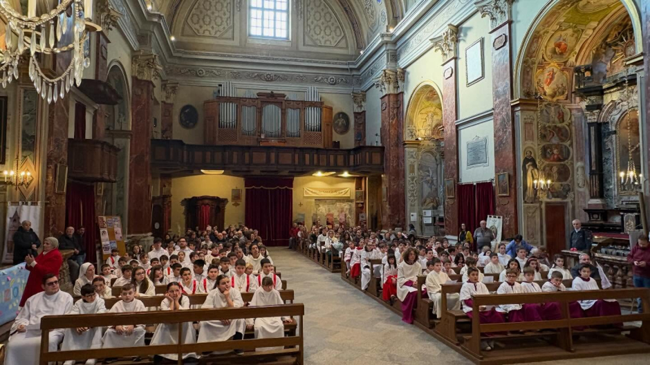 Gozzano: chierichetti a convegno 