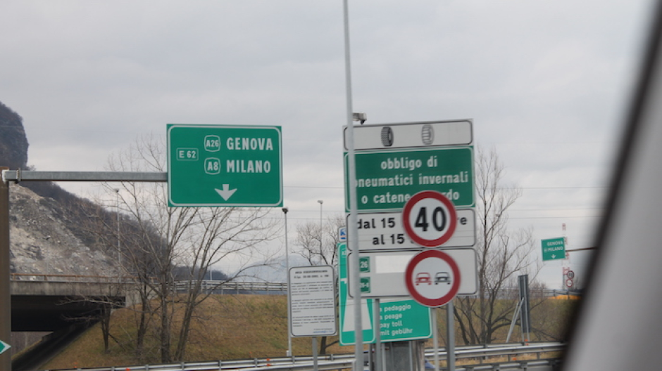 Cantieri in autostrada: settimana tra chiusure notturne e restringimenti