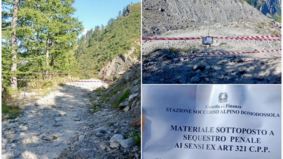 Pista abusiva a Macugnaga, cinque a processo. L’ex sindaco va al dibattimento