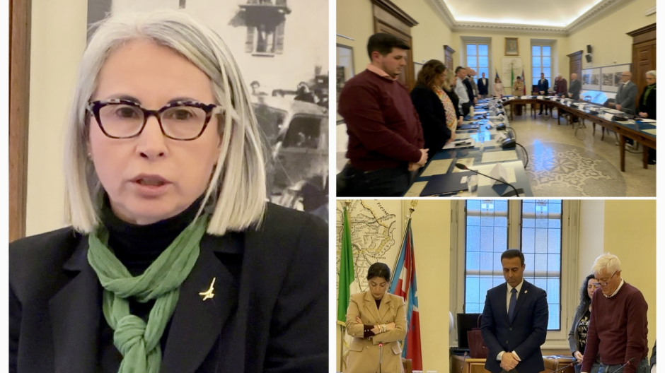 Domodossola: un minuto di silenzio per Umberto Bossi in consiglio comunale