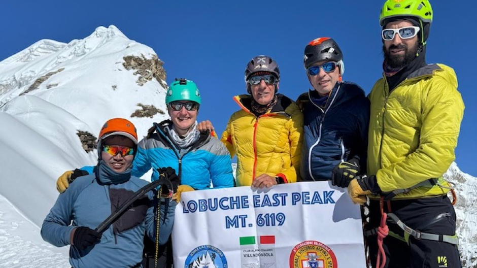 Dall'Ossola all'Himalaya: 4 alpinisti raccontano la conquista del Lobuche East Peak