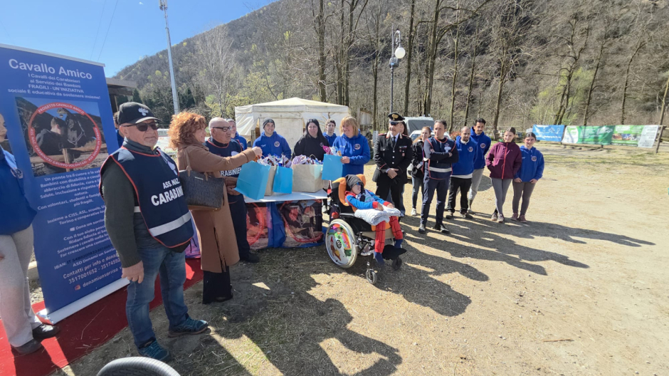 Associazione carabinieri-Asl, pet therapy coi cavalli ai giovani autistici