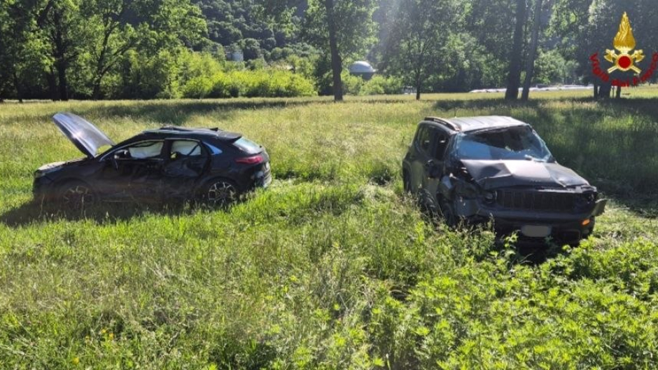 Incidente ad Anzola d’Ossola, tre feriti: due trasferiti in elicottero a Novara