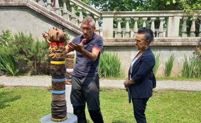 La mostra a Sant'Euseo dello scultore Fabio Nicola