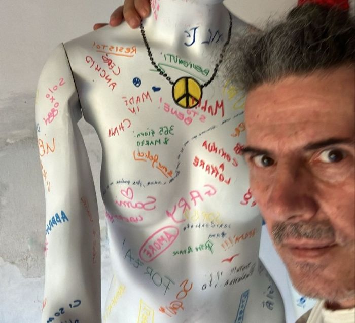 L'installazione di Enrico Pettinaroli ospitata a Borgosesia
