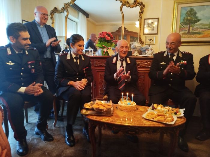 I 103 anni del Maresciallo Maggiore Aiutante Antonio Maria Ledda