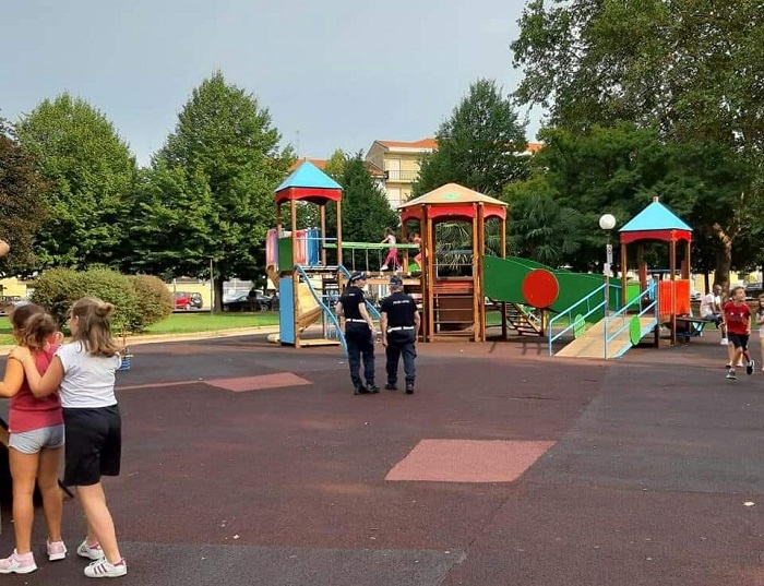Nuova area sgambatoio a Santhià