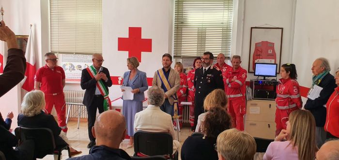 Nuova ambulanza per la Croce Rossa di Borgosesia