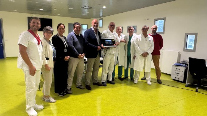 Donazione di un laser al reparto di chirurgia dell’ospedale di Biella 