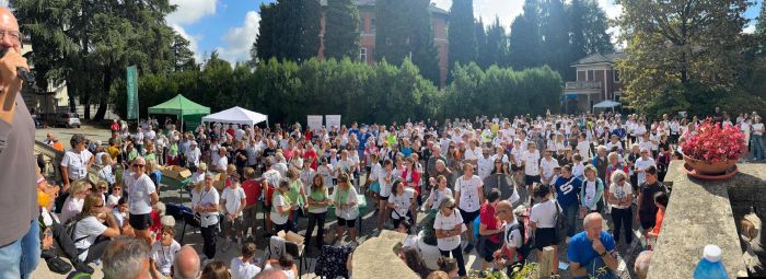 Invasione a Biella per la corsa della speranza