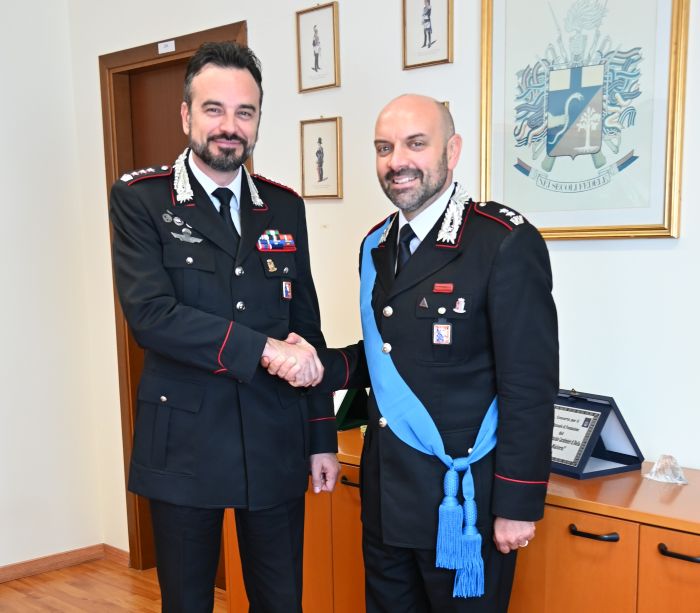 Tenente colonnello Sisto Vitantonio  comandante del Reparto Operativo di Biella