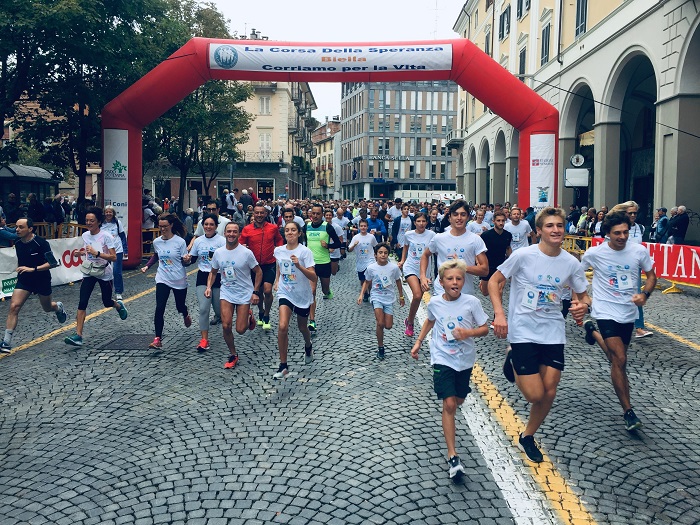 La corsa di Avogadro con finalità benefiche