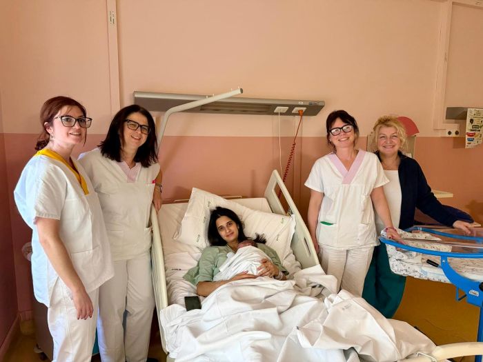 E' Gabriel il primo nato in ospedale a Vercelli
