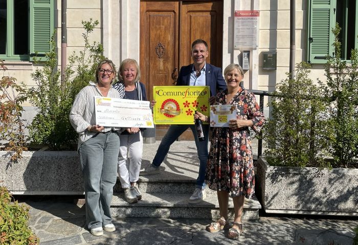 Premiazione dei Comuni fioriti a Gattinara