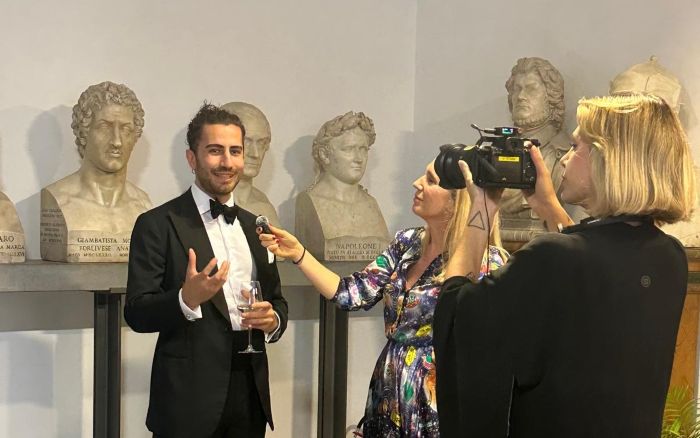 L’abito da uomo di Giovanni Palmiotto premiato con il “Gesso d’oro”