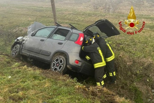 Schianto tra un camper e un'auto a Tronzano
