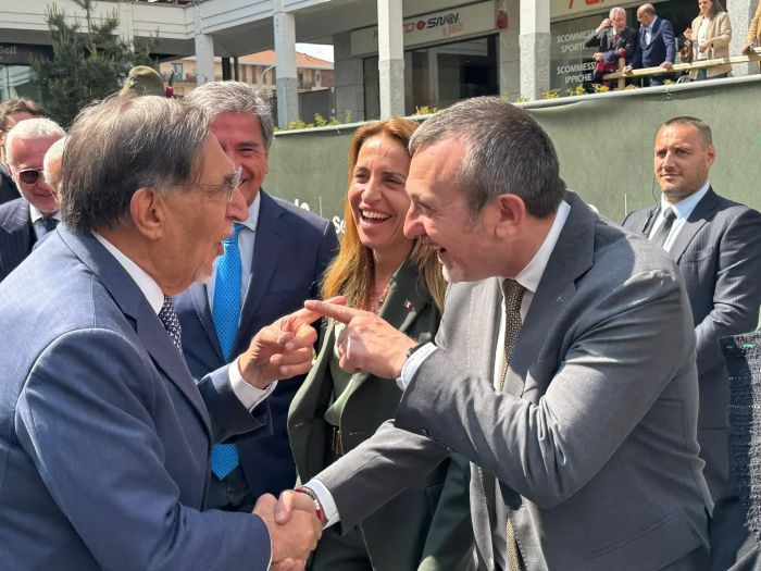 Anche Ignazio La Russa all'Adunata alpini a Biella
