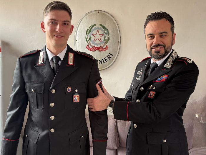 Il maresciallo Lucenti nuovo comandante della stazione di Masserano