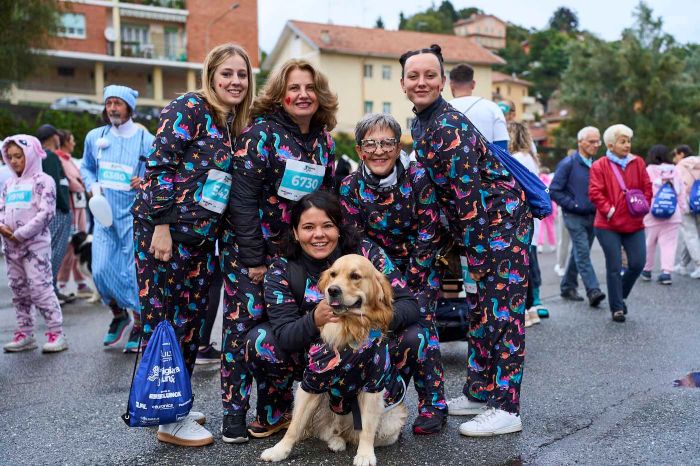 Pigiama Run Biella 2025: record di 2.124 partecipanti