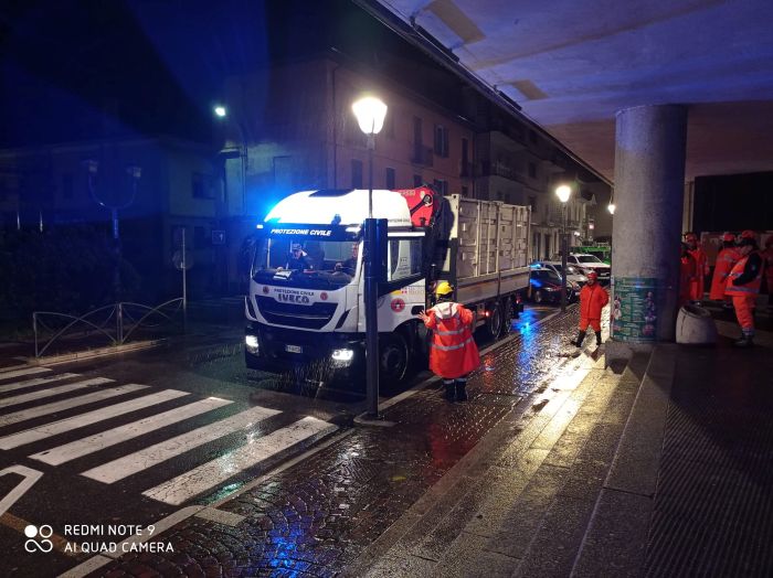 Esercitazione della Protezione civile a Varallo