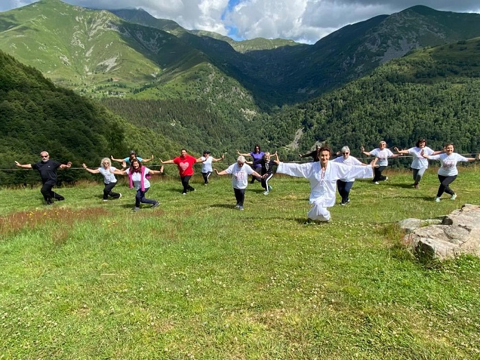 Qi Gong e pratica all'Oasi Zegna