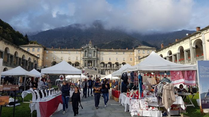 Castagnata al santuario di Oropa