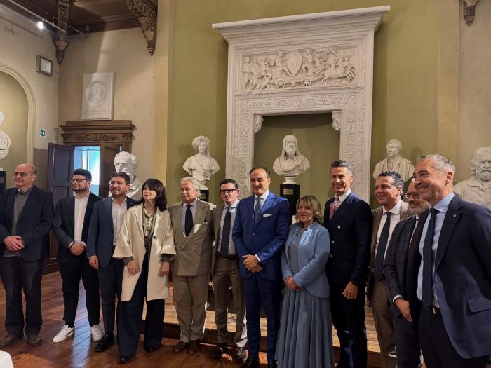 Il presidente della Regione Cirio visita la Pinacoteca