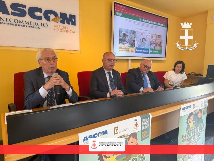 Presentata la nuova edizione della Fattoria in città a Vercelli