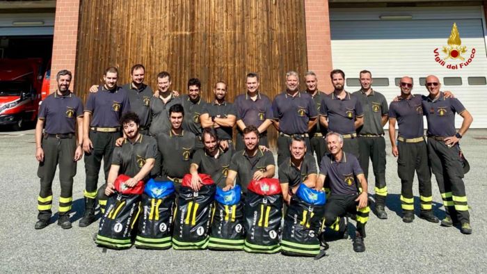Vigili del fuoco: terminato il corso speleo alpino fluviale