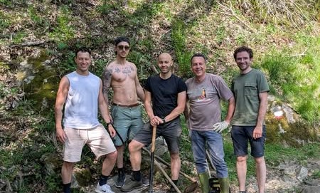 Erbareti di Varallo: volontari in azione