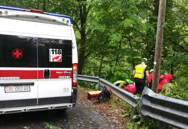 Incidente in moto per un 74enne a Valdilana