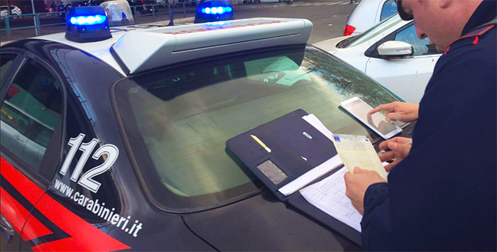 Videosorveglianza irregolare e mancanze sicurezza: bar sospeso dai carabinieri  