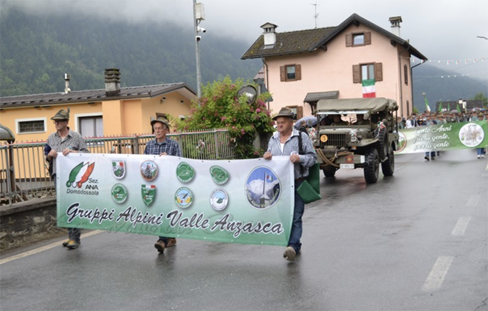 18° Raduno Alpini della Valle Anzasca: la sfilata. Foto