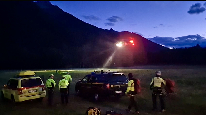Escursionisti dispersi in Vigezzo, si cercano nel buio