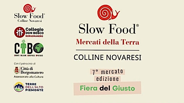 Borgomanero, il 12 aprile tappa del Mercato della Terra delle Colline Novaresi