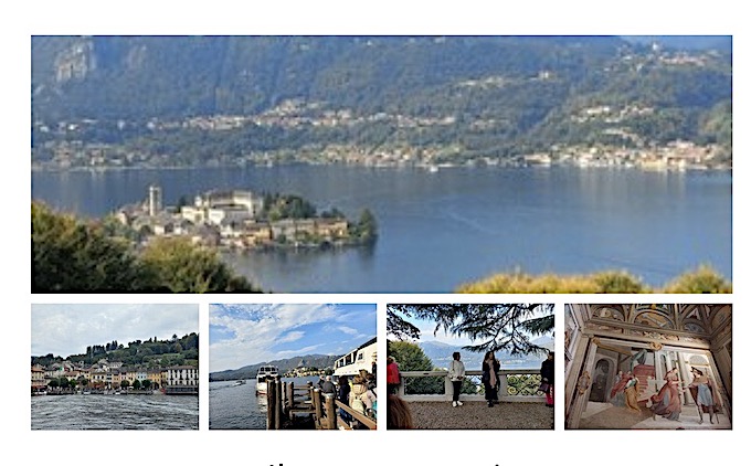 Partecipata la crociera sul lago d'Orta in occasione del Festival francescano