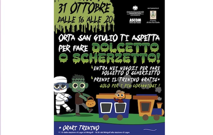 “Dolcetto o Scherzetto”, appuntamento con Orta Monster Street Tour 2025