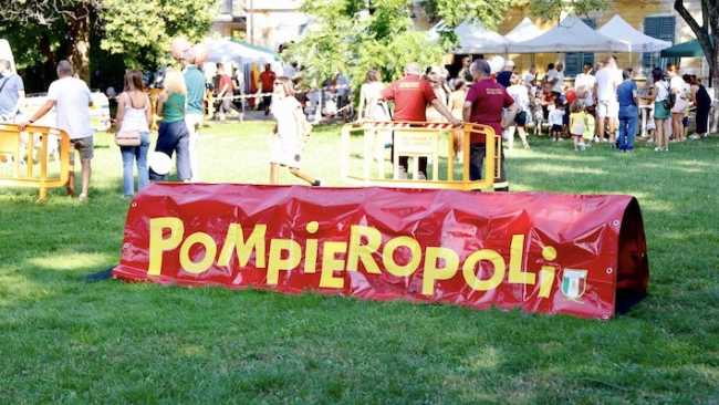 Cressa, seconda edizione di "Pompieropoli"
