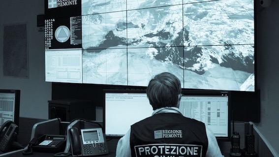 Allerta meteo, apre la sala operativa della Protezione Civile regionale