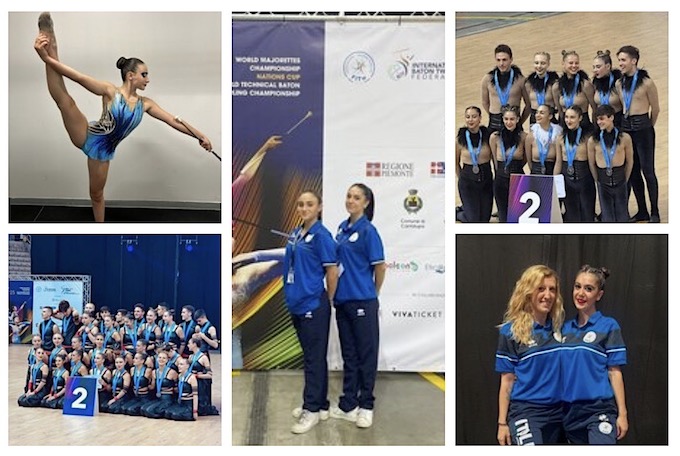 Twirling Oleggio: estate di trionfi tra Europei e Mondiali