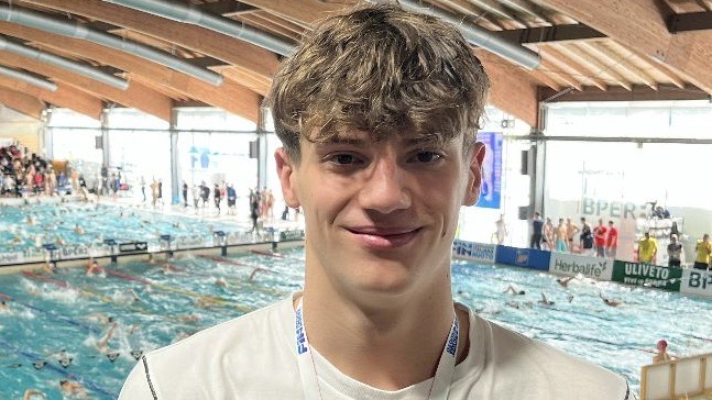 Libertas Nuoto, bronzo per Pietro Colombo ai Criteria Nazionali Giovanili