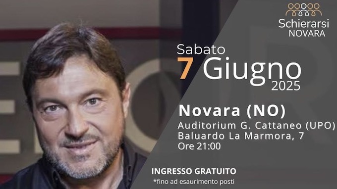 "Parliamo di mafia", Sigfrido Ranucci ospite a Novara
