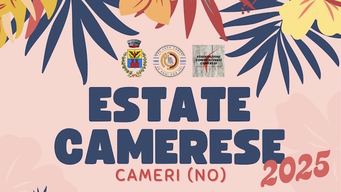 "Estate Camerese 2025": tre gli appuntamenti in programma