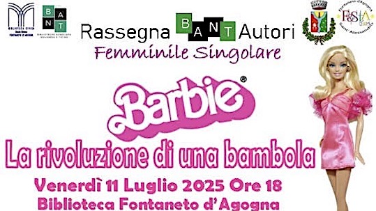 Fontaneto d'Agogna, serata sulla storia della Barbie
