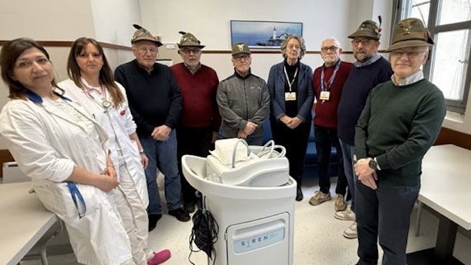 Gruppo Alpini Cameri, donazione per acquisto dispositivo per Ideainsieme per Hospice