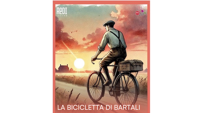 AEDI Teatro, in scena spettacolo "La bicicletta di Bartali"