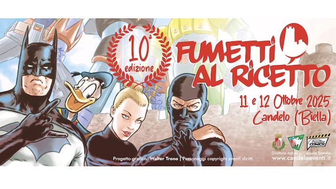 Candelo, decima edizione di "Fumetti al Ricetto"
