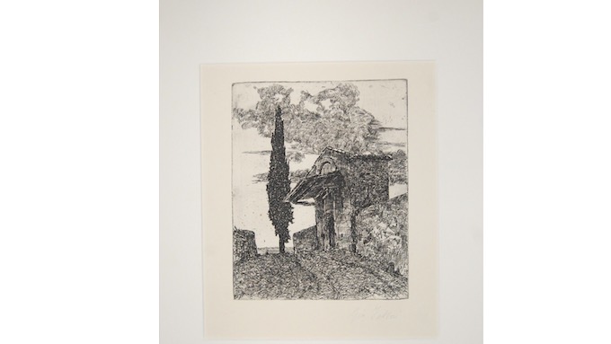 "Giovanni Fattori. Il paesaggio toscano nelle acqueforti", mostra alla "Giannoni"