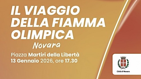 Novara, attesa per l'arrivo della fiamma delle Olimpiadi invernali Milano-Cortina