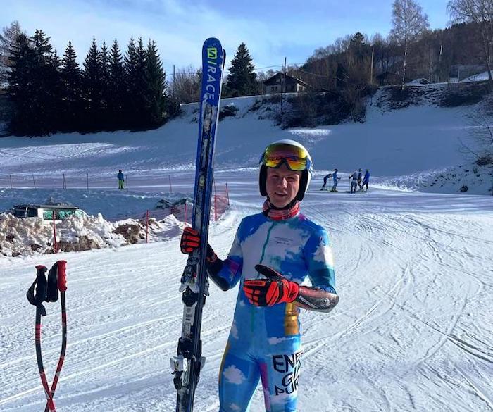 Andrea Schranz (Sci Club Macugnaga) nella squadra osservati-Comitato Alpi Centrali
